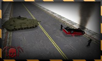Reckless Enemy Tank Getaway Affiche