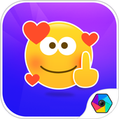 THE FINGER STICKER icon