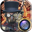 Steampunk Photo Editor Steam Punk Gas Mask & Gears