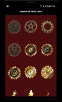 Steampunk Photo Editor Steam Punk Gas Mask & Gears تصوير الشاشة 2