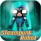 Steampunk-Robot New Addon MCPE Zeichen