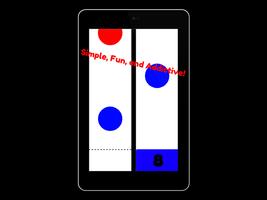 Poster Red Blue - Casual Game