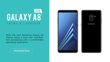 Theme for Galaxy A8 (2018) | Icon Pack | Wallpaper poster