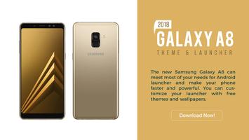 Theme for Galaxy A8 (2018) | Icon Pack | Wallpaper screenshot 1