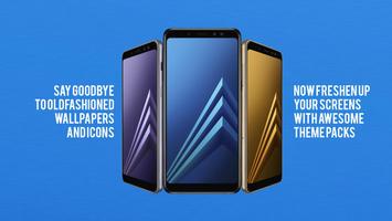 Theme for Galaxy A8 (2018) | Icon Pack | Wallpaper screenshot 2