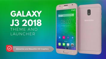 Theme for Galaxy J3 (2018) | Icon Pack | Wallpaper poster