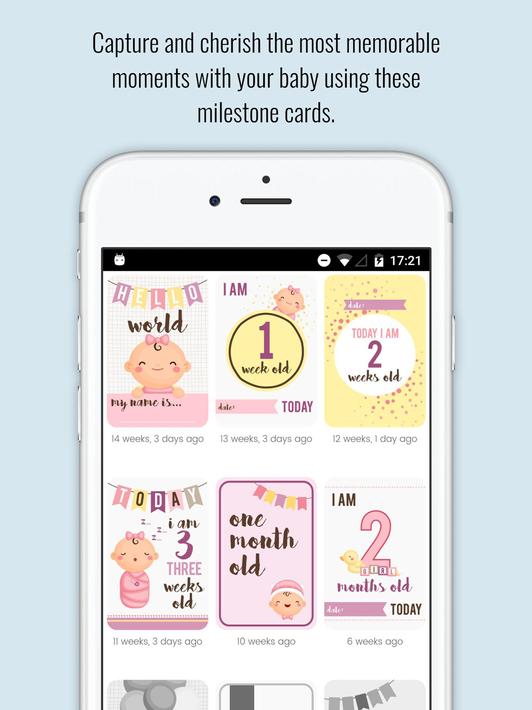 Baby Milestone Cards screenshot 12