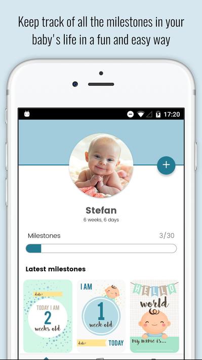 Baby Milestone Cards screenshot 1