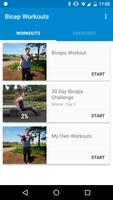 Bicep Workout постер