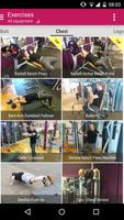 Bodybuilding Gym Exercises 스크린샷 1