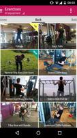 Bodybuilding Gym Exercises 스크린샷 2