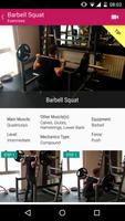 برنامه‌نما Bodybuilding Gym Exercises عکس از صفحه