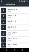 Headache Log اسکرین شاٹ 2