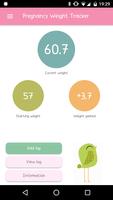 Pregnancy Weight Tracker poster