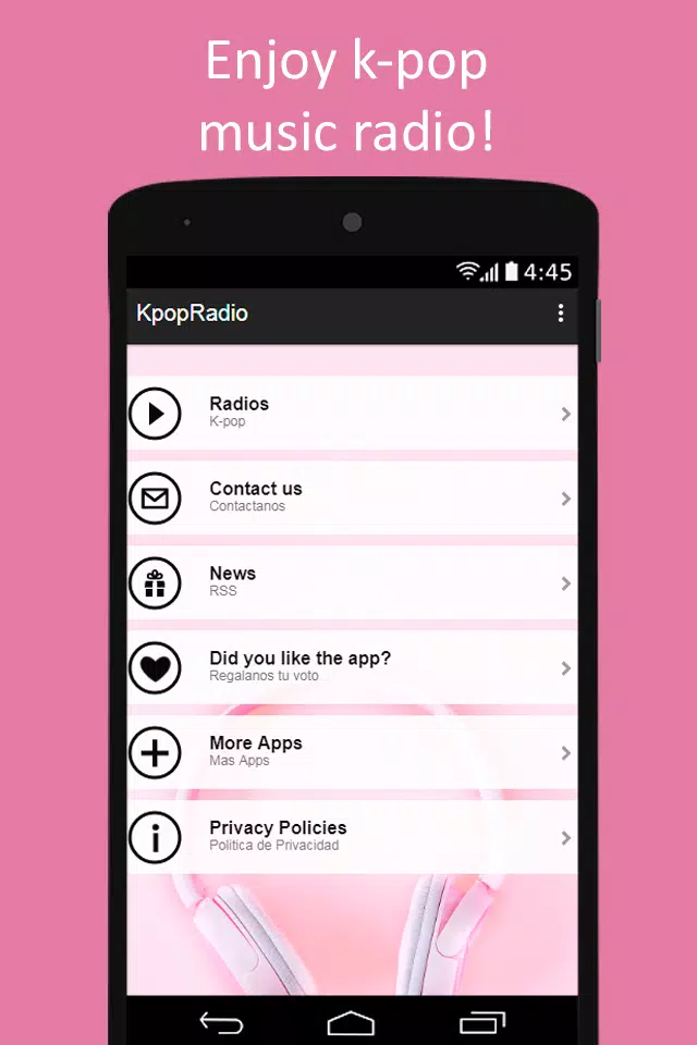 Descarga de APK de Radios de kpop - radio de musica coreana gratis para  Android