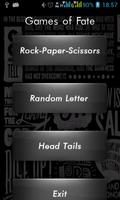 Head Tails Rock-Paper-Scissors Plakat