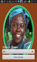 Wangari Maathai Quotes capture d'écran 1