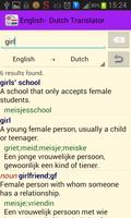 English-Dutch Translator ภาพหน้าจอ 2