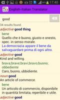 3 Schermata English-Italian Translator