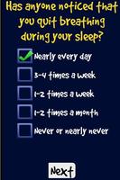 Are U Sleepy? Sleep Apnea Risk تصوير الشاشة 2