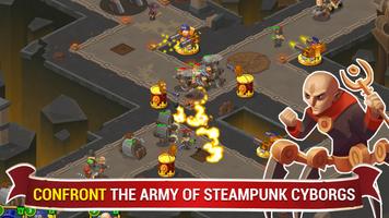 Steampunk Syndicate 2: لعبة الدفاع عن القلعة الملصق