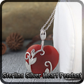 Sterling Silver Heart Pendant