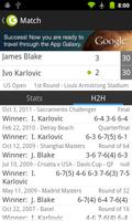 Wimbledon Tennis Scores + Game capture d'écran 2