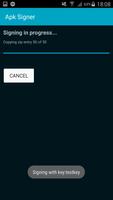 Подписывание APK Файла capture d'écran 2