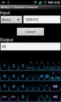 Binary <-> Decimal Converter gönderen