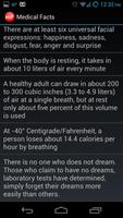 Medical Facts screenshot 1