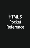 HTML5 Pocket Reference poster
