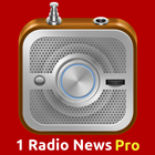 آیکون‌ 1 Radio News Pro