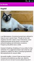 1 Schermata Cat Breeds