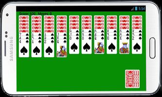 Spider Solitaire capture d'écran 2