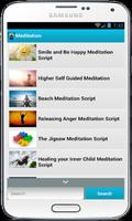 Guided Meditation free poster