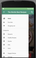 The Worlds Best Recipes syot layar 1