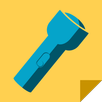 Flashlight on the power button APK
