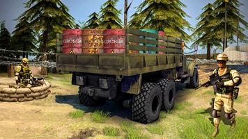 Us Army Truck: Offroad Military Transport Sim Ekran Görüntüsü 2