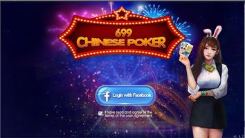 699 Chinese Poker Plakat