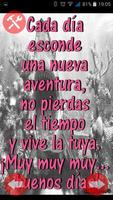 Frases de Buenos días الملصق