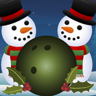 3D Christmas Bowling - Free icône