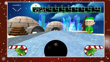 3D Christmas Bowling - Free capture d'écran 1