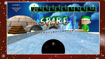3D Christmas Bowling - Free capture d'écran 2