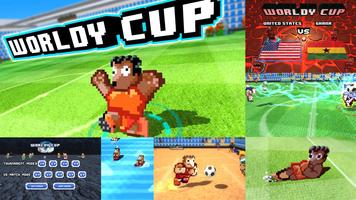 Worldy Cup -Super power soccer पोस्टर