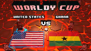 Worldy Cup -Super power soccer स्क्रीनशॉट 1