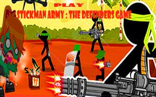 Stickman Army : The Defenders Game captura de pantalla 3