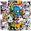 Sticker Bomb Wallpaper 3D APK