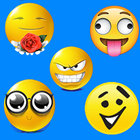 Smiley & Emoji's Stickers Zeichen