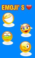 برنامه‌نما Smiley & Emoji's Stickers عکس از صفحه