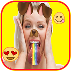 Snap Stickers filters Photos-icoon